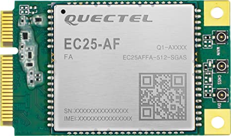 Quectel EC25-AF miniPCIe module EC25 Series, LTE Cat 4, M2M IoT