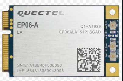 Quectel EP06 miniPCIe - optimized LTE-A Cat 6 Module ver EP06-A